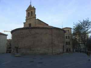 Iglesia circular a la salida de Salamanca