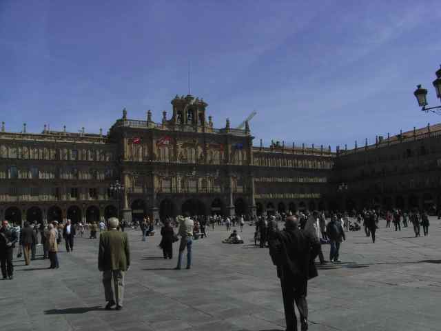 La plaza mayor
