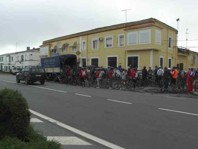 Manifestación ciclista